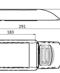 Alternative view of Tray Container 110 x 270 x 40 (Set)
