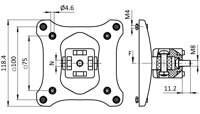 Monitor Mount - immagine 2
