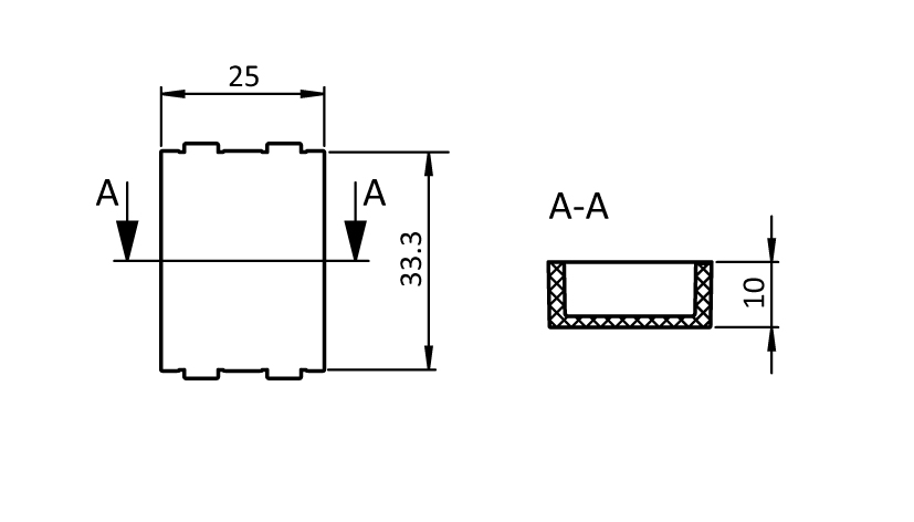 Spacer L25 for Roller Cage AL - immagine 2