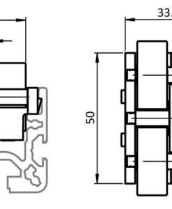 Alternative view of Roller Unit H26