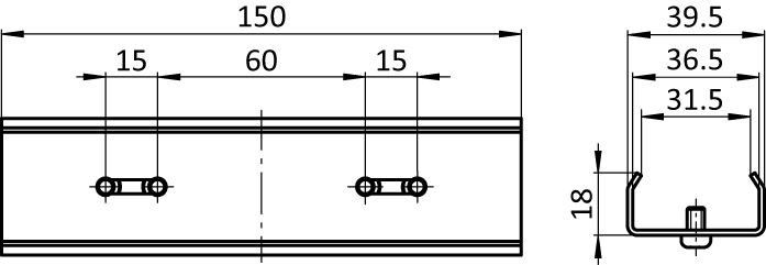 Track Connector for Roller Track XST - immagine 2