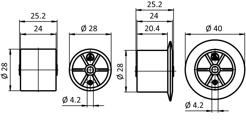 Roller R28 for Roller Units - immagine 2