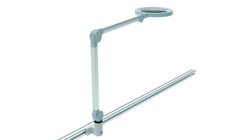 Magnifying Lamp D160 with Jointed Arm (Set) - immagine 3