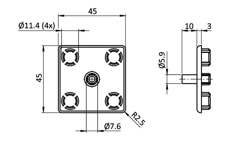 Cover Cap. with Locking Pin - immagine 2
