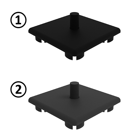 Cover Cap. with Locking Pin
