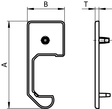 Cover Cap for C-rail Profile I (Set) - immagine 2