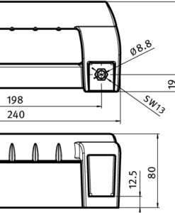 Alternative view of Machine Handle 240