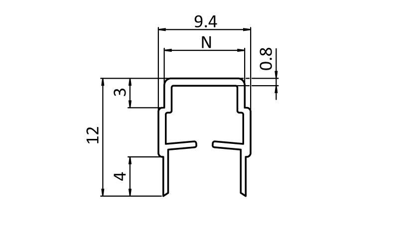 Cover and Reduction Profile I Slot 8 - immagine 2