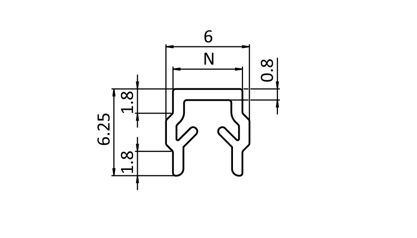 Cover and Reduction Profile I Slot 5 - immagine 2
