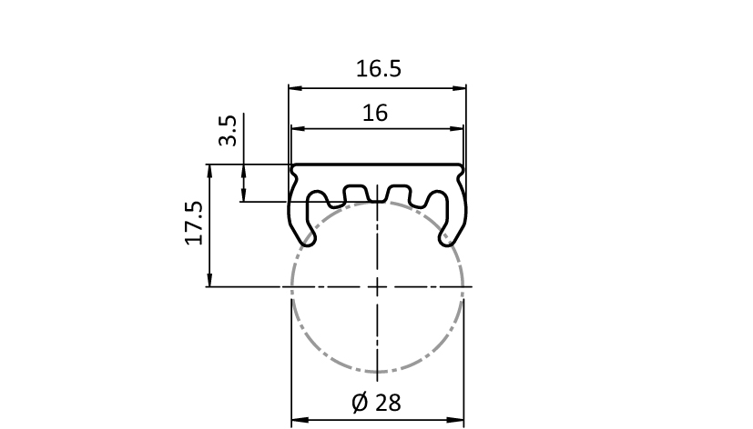 Slide Rail D28 - immagine 2