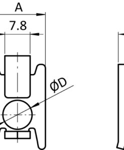Alternative view of Screw Connector I Special. Single Side
