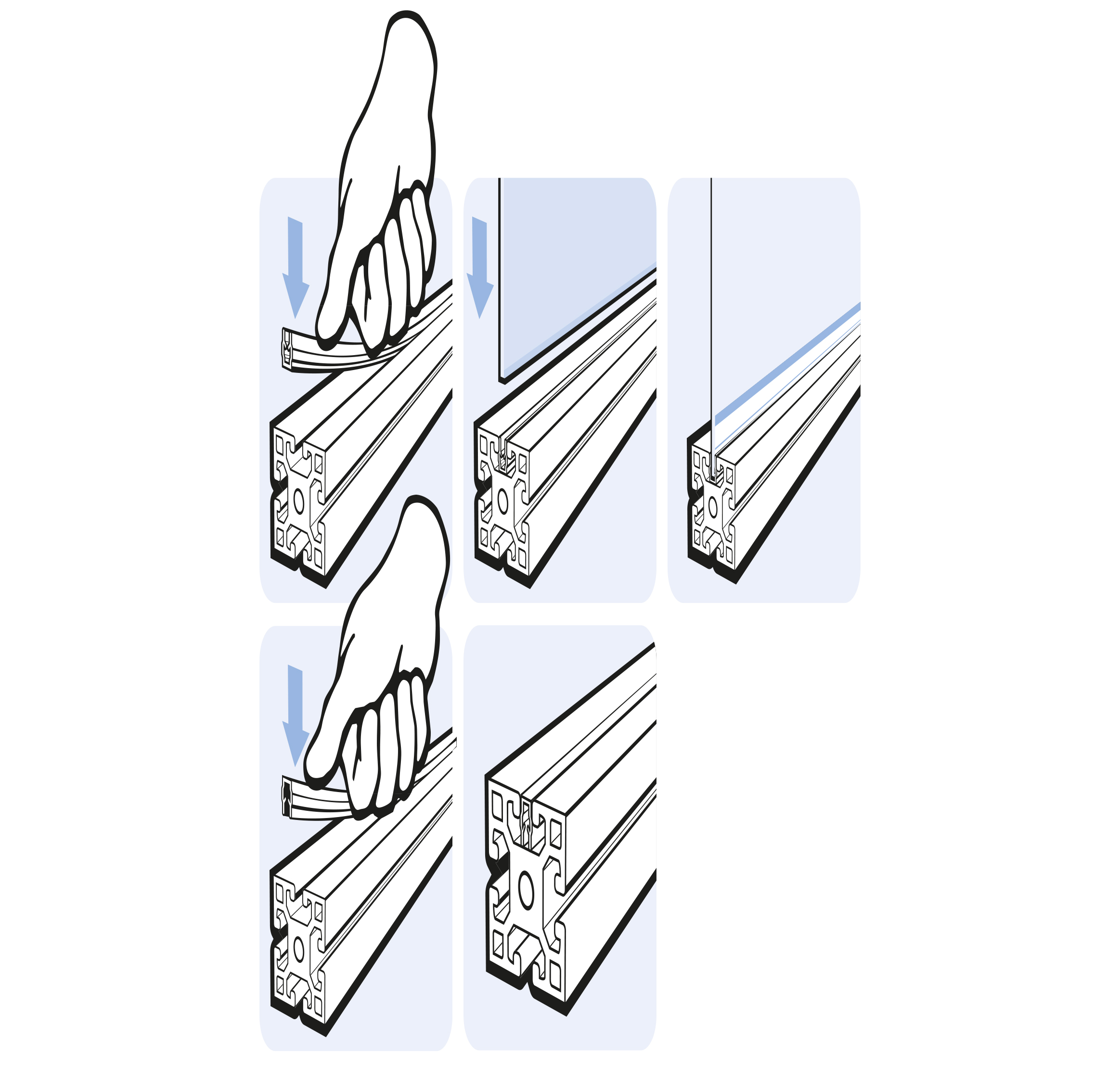 Cover and Reduction Profile B Slot 8 - immagine 4