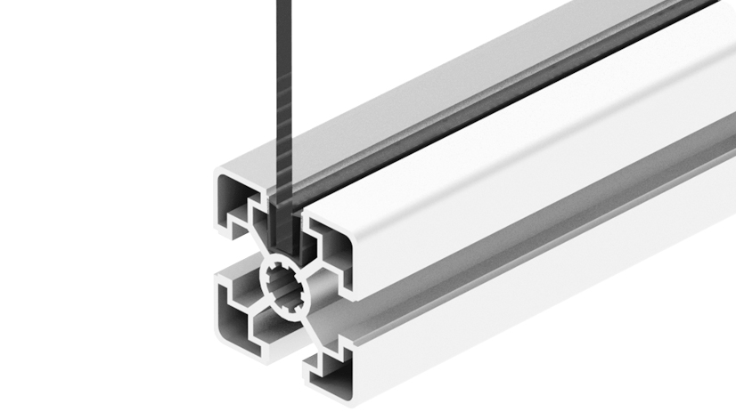 Cover and Reduction Profile B Slot 10 flat - immagine 3