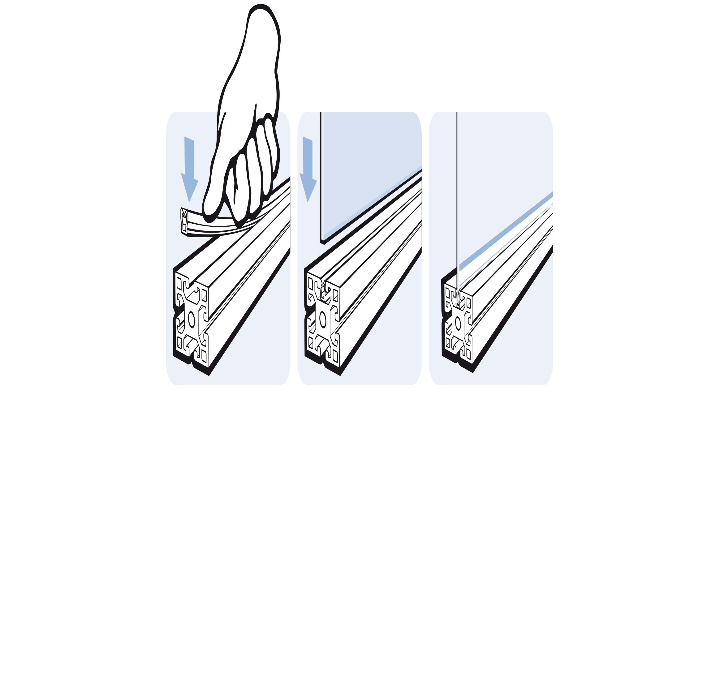Cover and Reduction Profile B Slot 10 flat - immagine 4