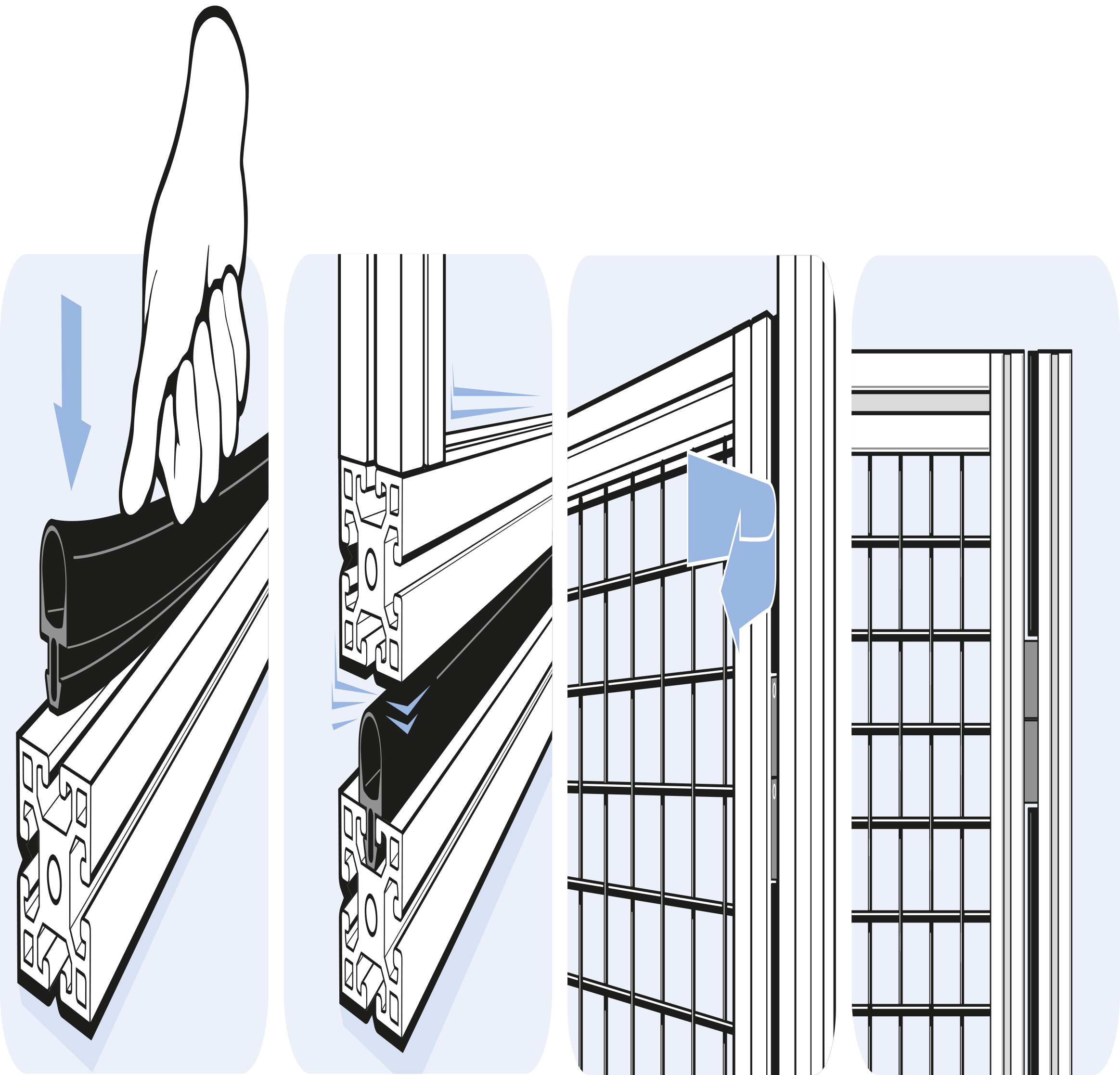 Sealing Profile Slot 8 - 4.5 / 18 x 20 - immagine 4