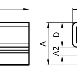 Alternative view of Corner Protection Profile 40. Slot 8