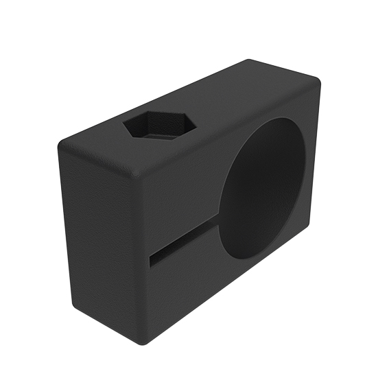 Sensor Mounting Block 34 x 12 x 22. Ø 18