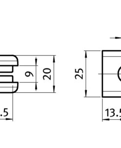 Alternative view of Glass Panel Clamp (Set)