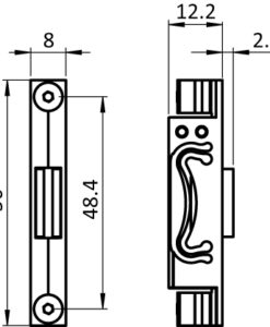 Alternative view of Magnetic Holder I. Slot 8