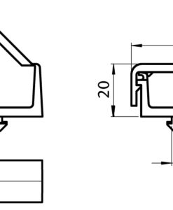 Alternative view of Clip Cable Binder - 1 chamber - with Hammer