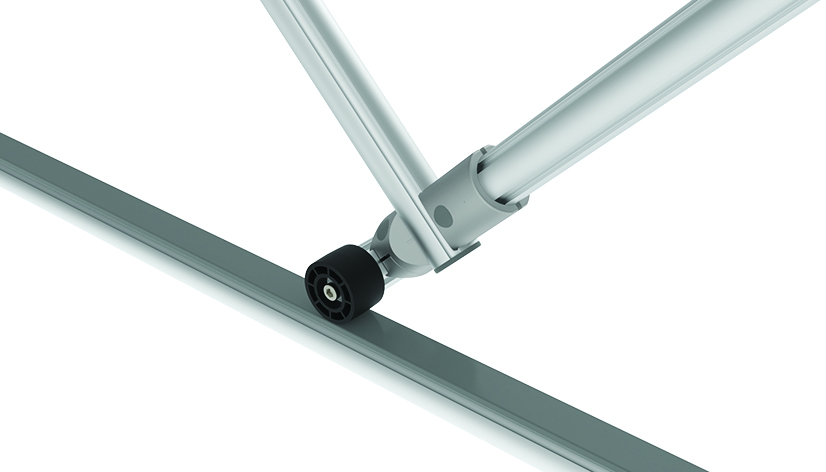 Roller Ø 39.5 for Tubular Frame Profiles (Set) - immagine 3