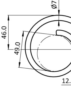 Alternative view of Ring Cable Binder