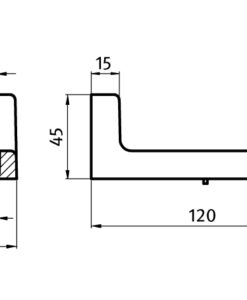Alternative view of Floor Bracket ZN 120