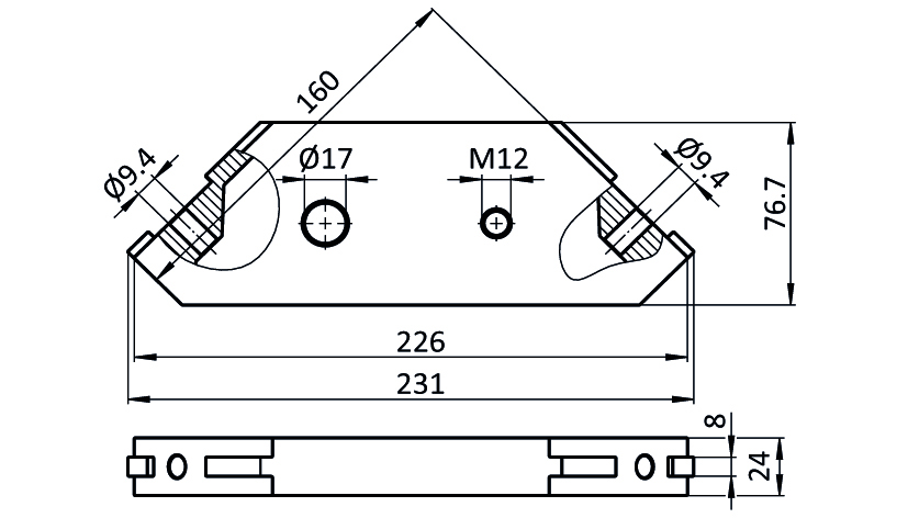 Bracing Plate 90° - immagine 2