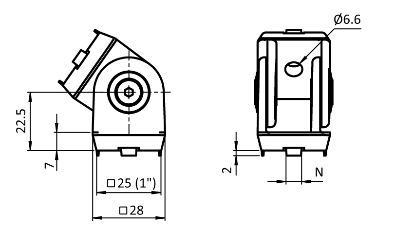 Pivot Joint 25 - 1" - immagine 2