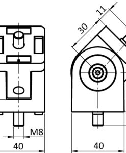 Alternative view of Pivot Joint B 40