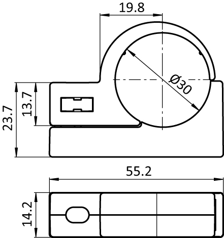 Mounting Clamp D30 (Set) - immagine 2