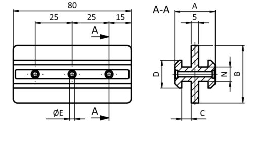 Profile Slider Center Slot - immagine 2