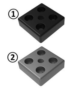 Transport and Base Plate ZN 40 x 40. Powder Coated