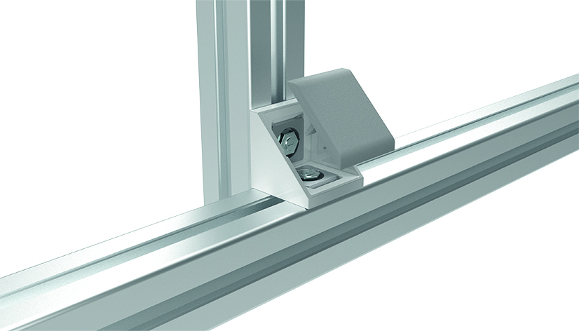 Alu Connection Angle B45 M Length/Cross (Set) - immagine 3