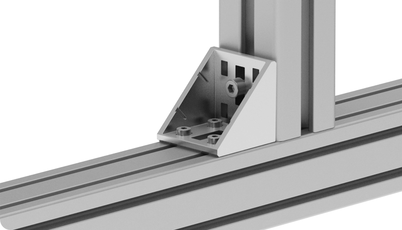 Zinc Connection Angle 60 - immagine 3