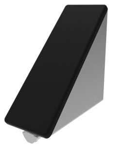 Zinc Connection Angle I 40 x 80 flat (Set)