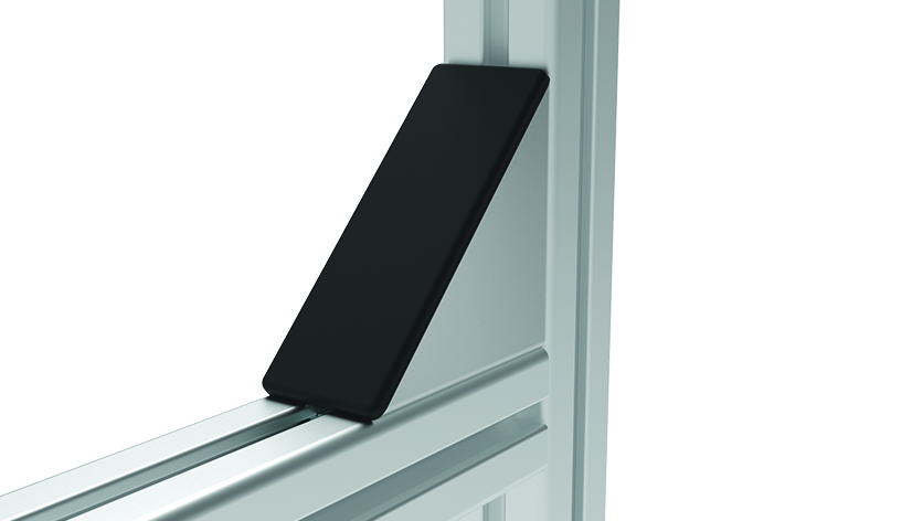 Zinc Connection Angle I 40 x 80 flat (Set) - immagine 3