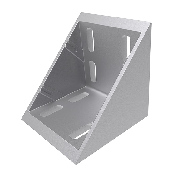 Zinc Connection Angle 80 flat