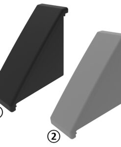 Cover Cap for Alu Connection Angle 30 x 60