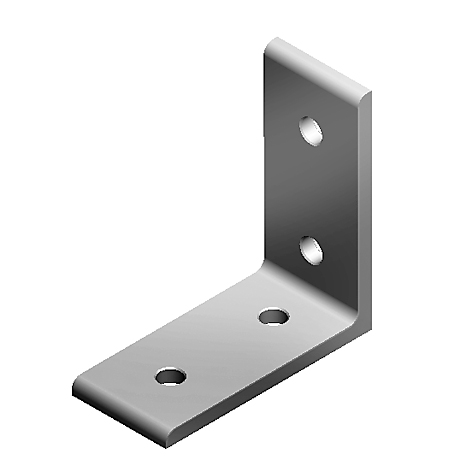 Connection Angle AL 4 Hole. 1 Slot Version