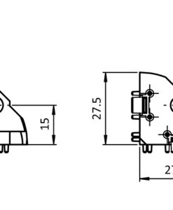 Alternative view of 3-way Connection Angle I 30