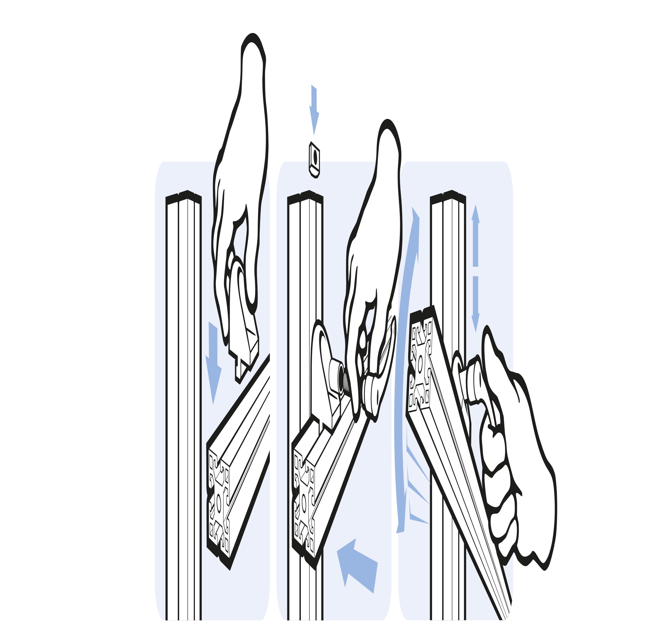 Clamping Angle I 40 with Locking Lever. Slot 8 - immagine 4