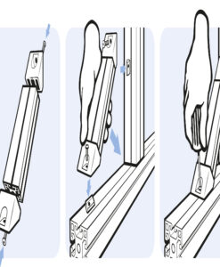 Angle Connector 25 - 1". 45°