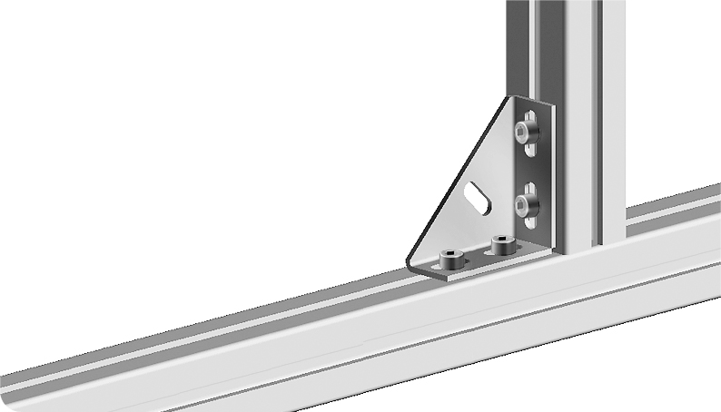 Steel Connection Angle 30 x 80 - immagine 3