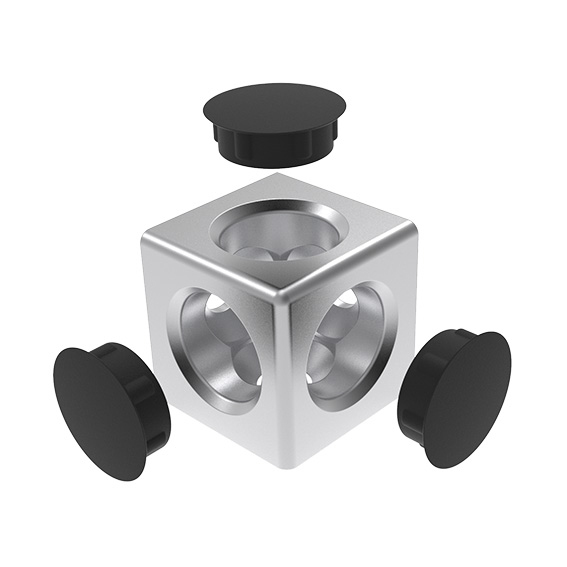 Cube Connector 30. 3D