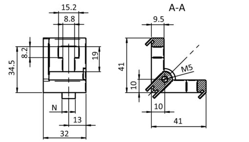 Winkelblock 40/45 - immagine 2
