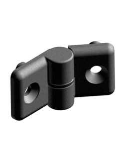 Plastic Hinge 32 x 60. Black