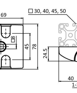 Alternative view of Slam Latch Compact