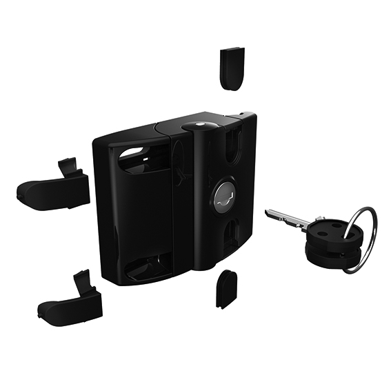 Slide Door Latch Compact