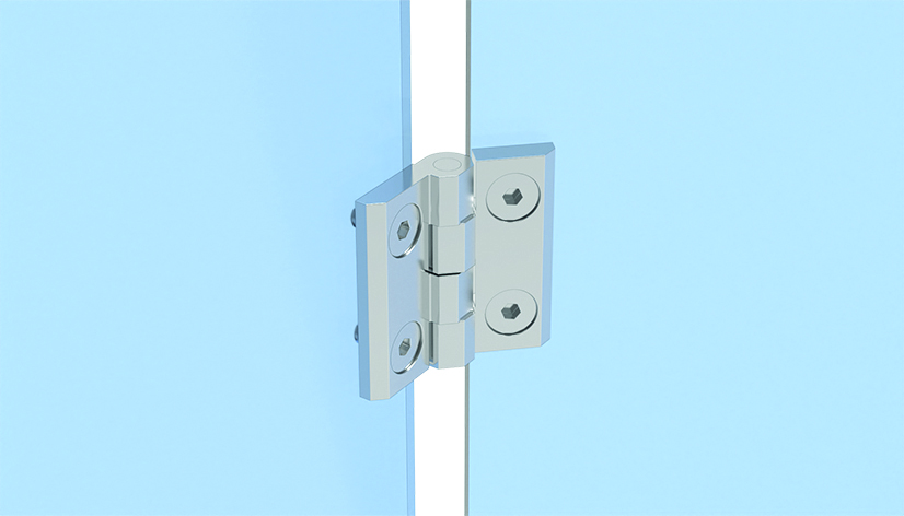 Stainless Steel Hinge 50 x 50 - immagine 3
